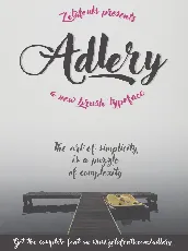 Adlery Free font