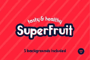 Superfruit font