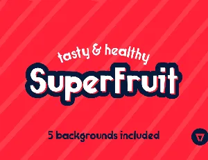 Superfruit font