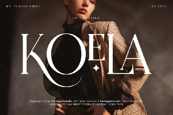 Koela | Modern Serif font