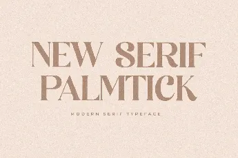 Palmtick font