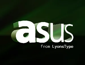 LT Asus font