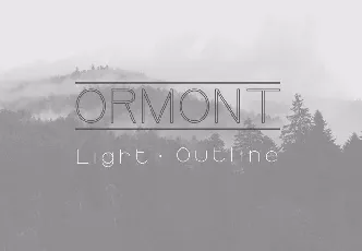 Ormont Sans font