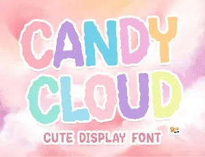 Candy Cloud font