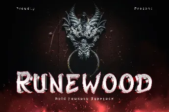 Runewood font