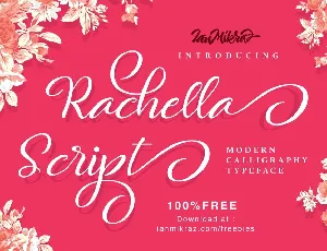 Rachella Script Free font