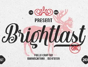 Brightlast Handwritten Script font