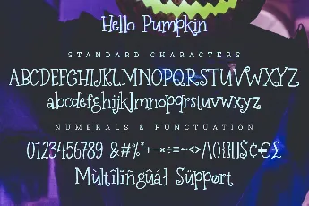 Hello_Pumpkin font