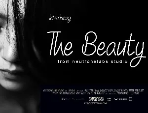 The Beauty font