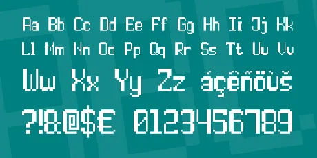 Double Pixel-7 font