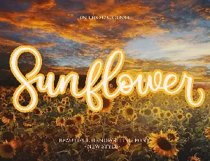 Sunflower font