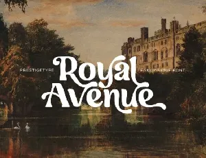 Royal Avenue font