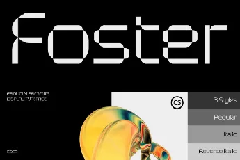 CS Foster font