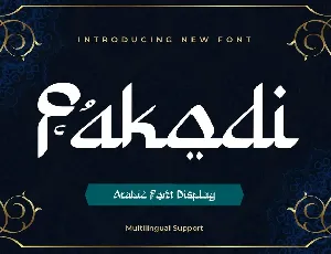 Fakodi font