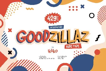 Goodzillaz font