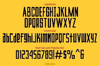 Sidger Nakson Demo font