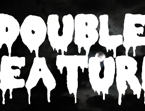 Double Feature font