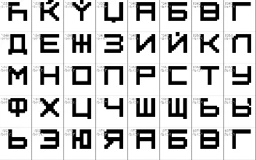 Square Pixel7 font