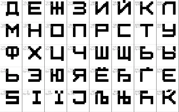 Square Pixel7 font