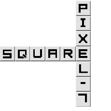 Square Pixel7 font