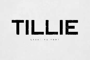 Tillie font