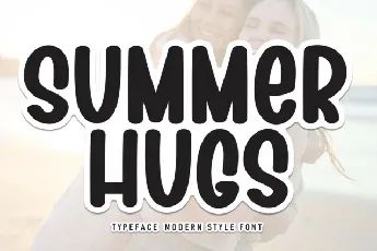 Summer Hugs Display font