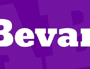 Bevan font