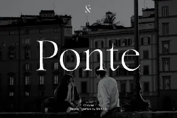 Ponte Family font