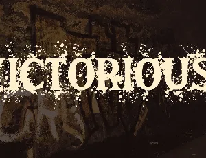 Victorious font