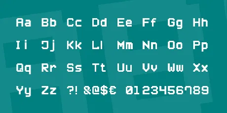 Small Pixel7 font