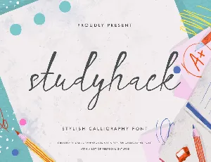 Studyhack font