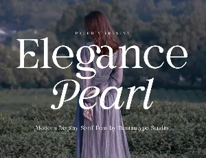 Elegance Pearl font