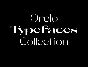 Orelo Family font