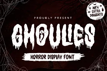 Ghoulies font