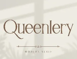 Queenlery font