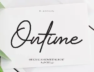 Ontime font