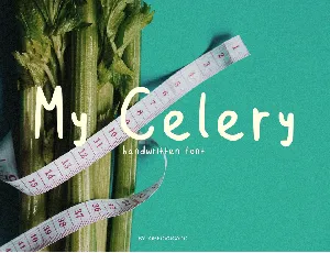 My Celery font