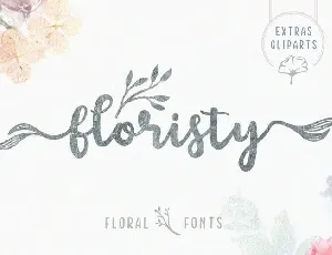 Floristy Script font