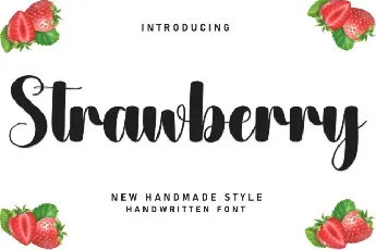 Strawberry Script font