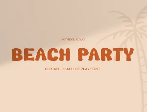 Beach-Party font