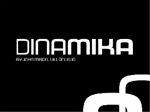 Dinamika Sans font