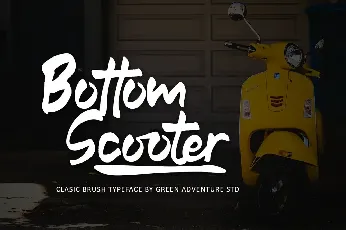 Bottom Scooter font