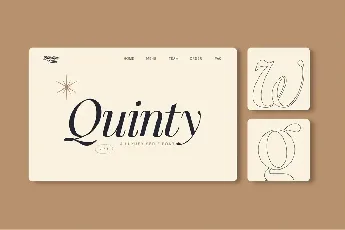 Quinty Demo font