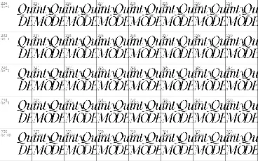 Quinty Demo font