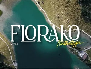 Florako font