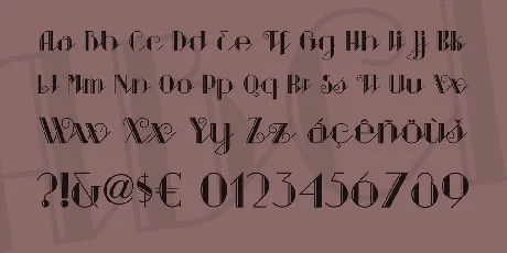 Sarsaparilla NF font