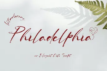 Philadelphia font