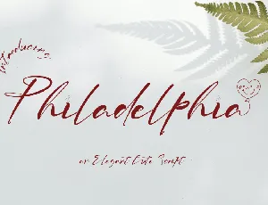 Philadelphia font