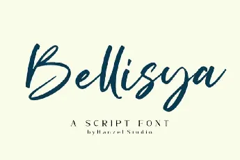 Bellisya Handwritten font