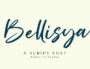 Bellisya Handwritten font